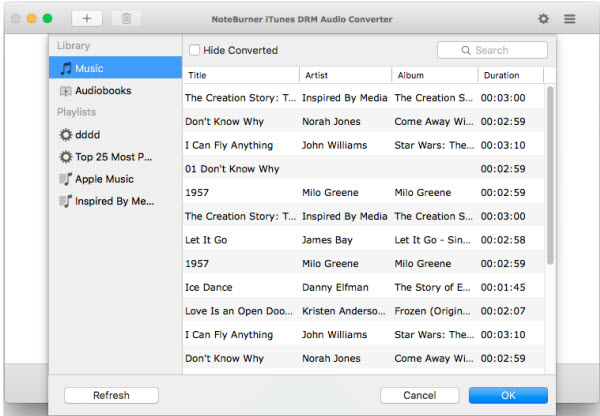 Add Apple Music Files