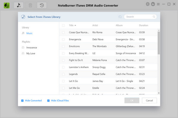 Add Apple Music Files