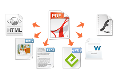 PDF to Word/Epub/Image/HTML/SWF/PDF Converter