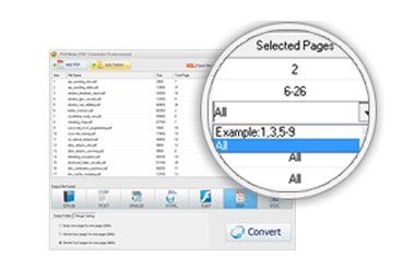 Merge and split PDF files