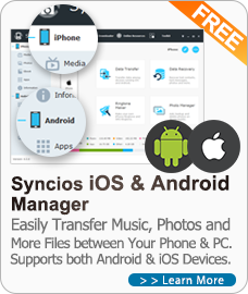 Syncios Free iOS and Android Manager